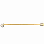 MILTON INDUSTRIES Dual Head Air Chuck, Brass, 1/4 In. FNPT x 12 In. TOOLS MILTON INDUSTRIES
