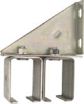 ASSA ABLOY AMERICAS RESIDENTIALI NC Rail Bracket, Galvanized Double Box HARDWARE & FARM SUPPLIES ASSA ABLOY AMERICAS RESIDENTIALI NC