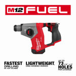 MILWAUKEE ELECTRIC TOOL CORP M12 12-Volt SDS Plus Cordless Rotary Hammer, Brushless Motor, 5/8 In., TOOL ONLY TOOLS MILWAUKEE ELECTRIC TOOL CORP