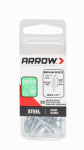 ARROW Arrow RMS1/8 Pop Rivet, Medium, 1/4 in Grip, 1/4 in L, Steel, 20/PK TOOLS ARROW