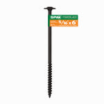 SPAX 5/16" x 6" Exterior Washer Head Structural Wood Lag Screws  Powerlags Torx T-Star (1 EA)