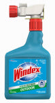 WINDEX Windex 10122 Glass Cleaner, 32 oz Bottle, Liquid, Characteristic, Clear CLEANING & JANITORIAL SUPPLIES WINDEX