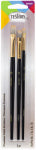 TESTORS Testors 281205 Premium Brush Assortment, 3/CD, Gray PAINT TESTORS