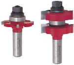 FREUD Freud 99-036 Router Bit Set, 3-1/4 in OAL, 1/2 in Dia Shank, Carbide