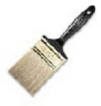 WOOSTER BRUSH Wooster Z1120-3 Paint Brush, 3 in W, 2-15/16 in L Bristle, China Bristle, Varnish Handle PAINT WOOSTER BRUSH