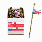 GRK FASTENERS GRK Fasteners RSS 96020 Structural Screw, 3/8 in Thread, 8 in L, W-Cut Thread, Washer Head, Star Drive, Zip-Tip Point HARDWARE & FARM SUPPLIES GRK FASTENERS