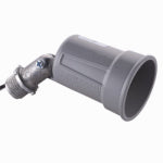 HUBBELL Hubbell 5606-0 Lamp Holder, Adjustable, Weatherproof, 5 in L x 2.094 in W x 2.094 in H Dimensions, 120 V, Gray ELECTRICAL HUBBELL