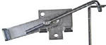 ASSA ABLOY AMERICAS RESIDENTIALI NC Jamb Latch Fits Barn Door Frames 1-1/2 & 3-1/2 In. Thick, Cam-Action, Zinc