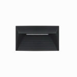 FUSION PRODUCTS LTD. Black Deck or Stair Light, Black Metal, 4.72 In. ELECTRICAL FUSION PRODUCTS LTD.