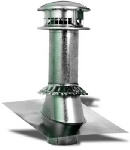 SELKIRK CORPORATION Gas Vent Termination Kit, Round, Type B, 5-In., 4-Pc.