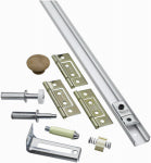 ASSA ABLOY AMERICAS RESIDENTIALI NC Folding Door Hardware Set, White, 36 In. HARDWARE & FARM SUPPLIES ASSA ABLOY AMERICAS RESIDENTIALI NC