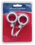 ANNIN FLAGMAKERS Flag Fastener, Spinning, 1-In., 2-Pk. OUTDOOR LIVING & POWER EQUIPMENT ANNIN FLAGMAKERS