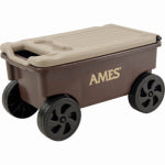 AMES COMPANIES, THE Lawn Buddy Painter's Storage Cart, Flip Up Lid/Seat