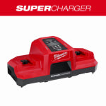MILWAUKEE Milwaukee M18 48-59-1815 Dual Bay Simultaneous Super Charger, 120 V, 15 min Charge TOOLS MILWAUKEE