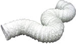 LAMBRO INDUSTRIES Flexible Vinyl Hose, White, 3-In. x 50-Ft. PLUMBING, HEATING & VENTILATION LAMBRO INDUSTRIES