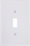 LEVITON MFG CO WHT 1-TOGGLE WALL PLATE ELECTRICAL LEVITON MFG CO