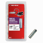 ITW BRANDS 3/8" x 1/2" Drop-in Anchor 50-Ct. HARDWARE & FARM SUPPLIES ITW BRANDS