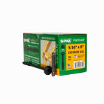 SPAX 5/16" x 6" Exterior Washer Head Structural Wood Lag Screws  Powerlags Torx T-Star (50 EA)