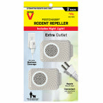 VICTOR Victor PestChaser M752PS Rodent Repellent, Plug-In, 1.69 in L, Repels: Mice, Rats LAWN & GARDEN VICTOR