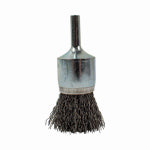FORNEY Forney 72737 Wire End Brush, 1 in Dia, 0.012 in Dia Bristle, Steel Bristle TOOLS FORNEY