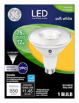 GE GE Industrial Solutions 38446 LED Bulb, Flood/Spotlight, 850 Lumens, 12 W, PAR30L Lamp, 75 W Equivalent, E26 Lamp Base ELECTRICAL GE