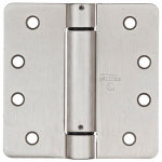 ASSA ABLOY AMERICAS RESIDENTIALI NC Spring Door Hinge, Adjustable, Nickel, 4 In.