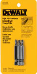BLACK & DECKER/DEWALT #2 Industrial Deck Power Bits, 3-Pk.