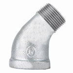 CODA RESOURCES LTD 1/2 In. Galvanized Pipe 45 Degree Street Elbow PLUMBING, HEATING & VENTILATION CODA RESOURCES LTD