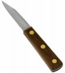 CHICAGO CUTLERY Chicago Cutlery Taper Grind 100SP Paring Knife, 3 in L Blade, HCS Blade, Wood Handle, Walnut Handle HOUSEWARES CHICAGO CUTLERY