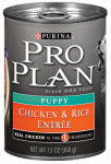 AMERICAN DISTRIBUTION & MFG Dog Food, Puppy, Chicken/Rice, 13 oz.
