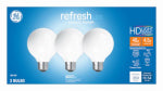 GE GE Industrial Solutions 43281 LED Bulb, Globe, 350 Lumens, 4.5 W, G25 Lamp, E26 Lamp Base, Dimmable, Frosted, Daylight ELECTRICAL GE