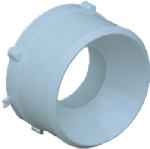 IPEX USA LLC PVC Pipe Sewer Drain Adapter Bushing, 4 In. Spigot x 1-1/2 In. Hub