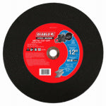 FREUD Steel Demon Metal High Speed Cut Off Disc, 1-In. Arbor, 12-In.