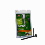 SPAX 1/4" x 4" Exterior Washer Head Structural Wood Lag Screws  Powerlags Torx T-Star (12 EA)