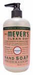 MRS MEYERS Mrs. Meyer's 13104 Hand Soap, Liquid, Geranium, 12.5 oz Bottle CLEANING & JANITORIAL SUPPLIES MRS MEYERS