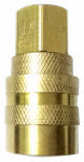 NINGBO GREENAIR IMP&EXP CO., LTD I/M Industrial Coupler, 1/4 x 1/4-In. FNPT TOOLS NINGBO GREENAIR IMP&EXP CO., LTD