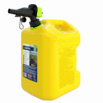 SCEPTER Scepter FSCD571 Smart Control Can with Rear Handle, 5 gal, Yellow AUTOMOTIVE SCEPTER