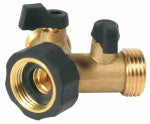 CAMCO MFG RV Y-Valve Water Connector, Brass AUTOMOTIVE CAMCO MFG