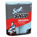 SCOTTS Scott 75040 Shop Towel, Paper, Blue AUTOMOTIVE SCOTTS   