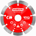 DIABLO Diablo DMADS0400 Series Saw Blade, Cut-Off Disc Blade, 4 in Dia, Segmented Rim, 1/PK TOOLS DIABLO