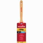 WOOSTER BRUSH Wooster 4232-2 1/2 Paint Brush, 2-1/2 in W, 2-15/16 in L Bristle, Synthetic Bristle, Flat Sash Handle PAINT WOOSTER BRUSH   