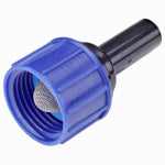 RAINDRIP Raindrip 325G00UB Swivel Adaptor, 1/4 x 3/4 in Connection, Compression x MHT, Black LAWN & GARDEN RAINDRIP
