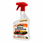 SPECTRACIDE Spectracide HG-96428 Weed and Grass Killer, Liquid, Amber, 32 oz Bottle LAWN & GARDEN SPECTRACIDE
