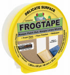 FROGTAPE FrogTape 280222 Painting Tape, 60 yd L, 1.88 in W, Yellow PAINT FROGTAPE