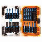 J S PRODUCTS 28-Pc. Mach-Blue Impact Driver Bit Set TOOLS J S PRODUCTS