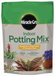 MIRACLE-GRO Miracle-Gro 72776430 Indoor Potting Soil Mix, 4 to 6 in Coverage Area, 6 qt LAWN & GARDEN MIRACLE-GRO   