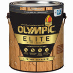 OLYMPIC/PPG ARCHITECTURAL FIN Elite Woodland Oil Stain & Sealant, Exterior, Mountain Cedar, 1-Gallon PAINT OLYMPIC/PPG ARCHITECTURAL FIN