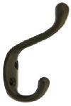 ASSA ABLOY AMERICAS RESIDENTIALI NC Hat & Coat Hook, Heavy-Duty, Oil-Rubbed Bronze, Holds 75-Lbs. HARDWARE & FARM SUPPLIES ASSA ABLOY AMERICAS RESIDENTIALI NC