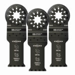 MILWAUKEE ELECTRIC TOOL CORP Starlock Standard Metal Oscillating Multi-Tool Blades, 1-1/8 In., 3-Pk.