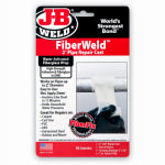 J-B WELD J-B Weld FiberWeld 38260 Pipe Repair Cast, 60 in L, 2 in W, Fiberglass, Off-White PAINT J-B WELD   